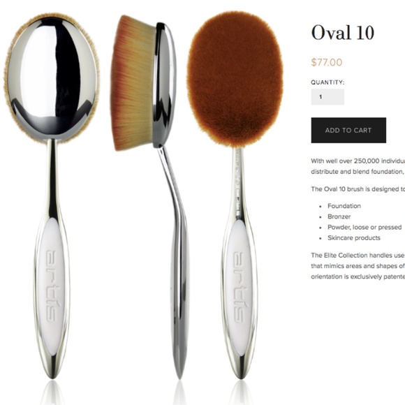 Sephora Other - **HOST PICK, BEST IN BEAUTY!** Artis Oval 10 Brush